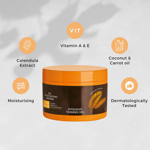 Gel <span class=keywords><strong>Acelerador</strong></span> de <span class=keywords><strong>Bronceado</strong></span> SPF UVA/UVB, Crema, Loción, Aceite, Manteca, Brillo y Destellos para Exteriores, Apto para Camas Solares - Product Image 5