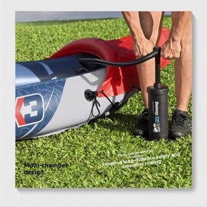 <span class=keywords><strong>Bestway</strong></span> 65132 Canot <span class=keywords><strong>gonflable</strong></span> en PVC respectueux de l'environnement pour 3 personnes avec pagaies et pompe à air 381x100cm - Product Image 4