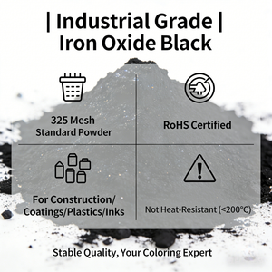 Polvo de Óxido de Hierro Negro 325 Mesh con Certificación RoHS para Mezcla de Asfalto, Construcción de Carreteras y Reparación de Pavimentos 722 Óxido de Hierro Negro - Product Image 2