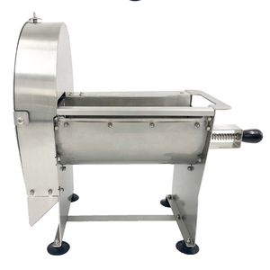 Machine à trancher multifonctionnelle manuelle en acier inoxydable pour citron, pomme de terre, gingembre, oignon, idéale pour les magasins de fruits - Product Image 1