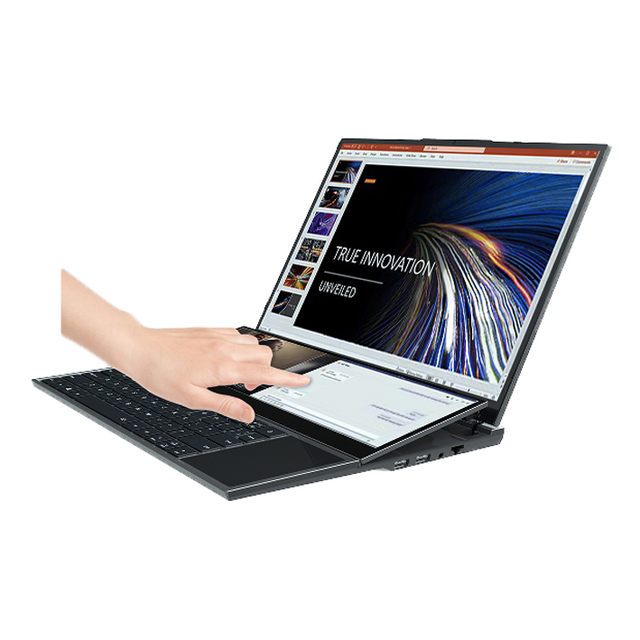 New Design Dual Screen Laptop 16 Inch + 14 Inch Touch Screen Laptop WIN 11Pro Core I7 Dual Touch Screen Laptop