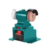 Meuleuse de table domestique électrique compacte pour décapage de rouille et polissage, machine à double meule entièrement automatique, modèle S-9