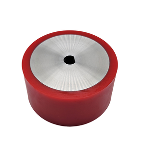 Rodillo Recubierto de Goma Personalizado No Estándar, Rueda de Goma de PU, Resistente al Desgaste, Resistente a Altas Temperaturas, Polea de Silicona - Product Image 2