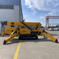 Mini-grue araignée hydraulique haute performance CE 3 tonnes, grue mobile métallique 5 tonnes, 8 tonnes, 1-14T, sécurité ISO, utilisation facile, commodité