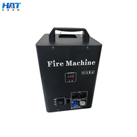Machine à feu professionnelle HAT 250W pour DJ, équipement de spectacle, machine à feu artificielle de scène avec télécommande DMX, conforme ROHS