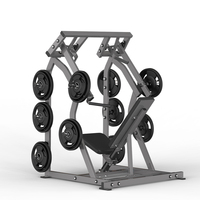 Appareil d'entraînement commercial Nordic Curl assisté à charge de plaques pour l'entraînement des ischio-jambiers et des jambes, équipement de gym pour centre de fitness, salle de sport, club