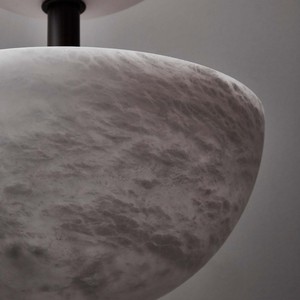Natural Marble Multi Head Pendant <b>Light</b> Led Chandelier For Home <b>Dining</b> Room Living Room Staircase - Product Image 4