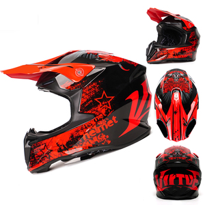 Nhà Máy Bán buôn đầy màu sắc đầy đủ mặt off-road xe máy <span class=keywords><strong>Dot</strong></span> Mũ Bảo Hiểm Bảo vệ xe máy Mũ bảo hiểm - Product Image 1