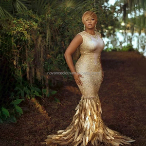 Golden Sequin Dresses - New Design Party Wear for Women