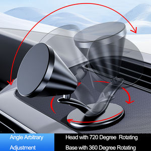 2025 nueva llegada soporte de teléfono de coche de rotación de 720 grados FORMA DE <span class=keywords><strong>Suona</strong></span> magnética de alta calidad para el hogar al aire libre y uso del tablero - Product Image 3