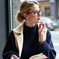 Readsun Nouveautés 2025 – Montures optiques en acétate de luxe vintage rétro, style œil de chat, pour femmes