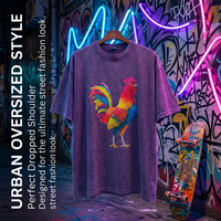 T-shirts personnalisés en gros avec logo, couleur unie, pour hommes, coupe oversize, 100 % coton, épaules tombantes, impression robuste