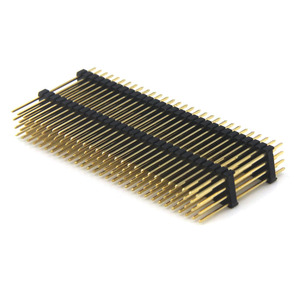 Tùy Chỉnh 2.00 Pitch H2.0 Bốn Hàng Brass Vàng Mạ Pin Tiêu Đề 2-80 Pin 90 Độ Kết Nối Phụ Kiện Deyconn Trực Tiếp - Product Image 6