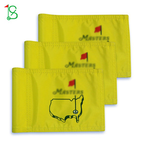 Bandera Verde Oficial de la PGA Masters de 15x22cm, Impresión en Serigrafía de Nailon, Accesorio para Hoyos de Golf - Product Image 2