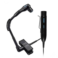 Microphone à condensateur filaire à pince BETAWB98HC, directivité cardioïde, pour saxophone, instrument en cuivre, pour système sans fil ou table de mixage