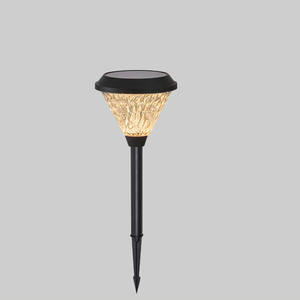 कारखाने प्रत्यक्ष आउटडोर वाटरप्रूफ सजावटी सौर गार्डन लैंप कॉलम लाइट एब्स प्लग इन लॉन बाड़ यार्ड के लिए - Product Image 6