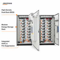 Armoire de stockage d'énergie à refroidissement liquide 100 kWh, système de batterie ESS tout-en-un pour usage commercial et industriel en extérieur