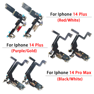 Nouveaux câbles flexibles pour Port De charge de téléphone portable pour <span class=keywords><strong>IPhone</strong></span> <span class=keywords><strong>14</strong></span> Plus pour <span class=keywords><strong>IPhone</strong></span> <span class=keywords><strong>14</strong></span> Pro Max Conector De Carga pièces De réparation celulaires - Product Image 4