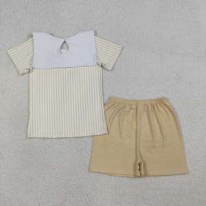 Conjunto de Ropa Bordada para Bautizo de Bebé Niña, BSSO1777 rts Boutique, Cómodo para Toda Temporada, 95% Algodón, 5% Elastano, Manga Corta - Product Image 2