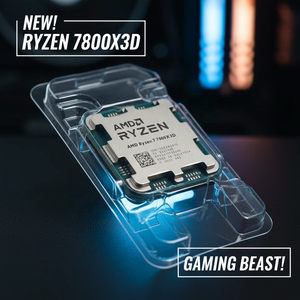 Pour Ryzen7 <span class=keywords><strong>7800X3D</strong></span> 5nm 4.2GHz 64 bits CPU de bureau avec 3D V-Cache Haute performance Jeux Création de contenu 8 cœurs Nouveau - Product Image 2