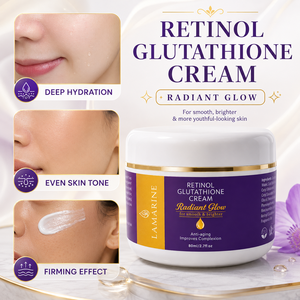 Crema Facial Vegana Orgánica de Marca Privada con Glutatión y <span class=keywords><strong>Vitamina</strong></span> <span class=keywords><strong>E</strong></span> <span class=keywords><strong>para</strong></span> Hidratar, Blanquear y Antienvejecimiento, con Extracto de Rosa Mosqueta - Product Image 3