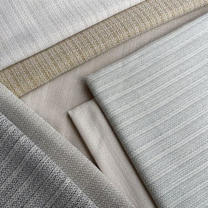 نسيج هندسي فاخر ستائر تعتيم وستائر ستائر ريدو دو ميزون أنيقة باللون الأسود - Product Image 6