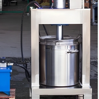 Thuis Commerciële Hydraulische Koude Pers Squeezer Machine Voor Pure R Groente Citroenvruchten Druivenwijn Kersen Automatisch