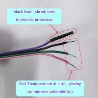 مخصص JST SH our 2 3 4 5 6 P 8 موصل دبوس ذكر أنثى Oem كابل JST SHR SH1.0 Pitch ks تسخير الأسلاك