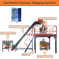 Machine d'emballage et de pesage Focus Machinery pour attaches en plastique, avec fonction d'ancrage d'isolation