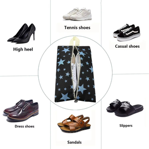 Borse Porta Scarpe Pieghevoli in Nylon Personalizzabili Greatbags, Riutilizzabili, Impermeabili, Portatili con Cerniera e Manico per Uomo e Donna - Product Image 4