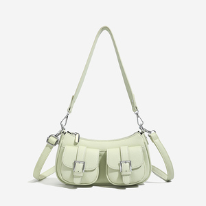 Nuova Borsa Sottospalla Retrò 2026 da Donna, Borsa Moto a Doppia Tasca, Borsa a Tracolla Versatile - Product Image 4
