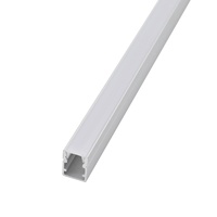 Profil LED Aluminium 6063 Anodized 10*13mm Bentuk T untuk Kabinet Dapur dan Pencahayaan Cove