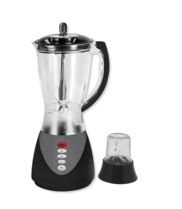 Blender électrique pour smoothies domestique, capacité de 1,5 L, 4 lames, appareil de cuisine multifonctionnel avec 3 vitesses et pièces de rechange gratuites - Product Image 4
