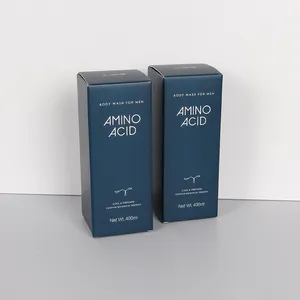 Men's Body Wash Packaging Box Customize Boxes Packaging Cardboard Good Quality Paper Box Packaging