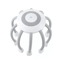 Hot Selling Claw Hand Silikon Octopus Automatische Spinnen heizung Vibrierende Kopfhaut Elektrisches Kopf massage gerät