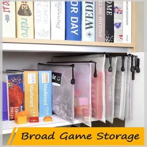 Organizador de Juguetes con Cierre de Malla, 5 Colores, Bolsa de Almacenamiento de Plástico Resistente, Portátil e Impermeable para Organizar Útiles Escolares y de Oficina - Product Image 3