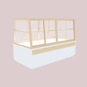 New Bread Cabinet Bread Bakery Showcase Display Customized Racks Stand Display Cabinet Shelves