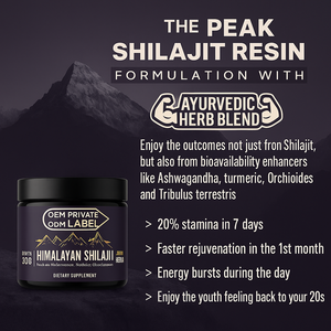 OEM Private Label 100% puro Shilajit Himalaya organico Shilajit resina <span class=keywords><strong>Ayurveda</strong></span> integratore alimentare sano - Product Image 3