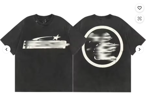 Vente directe usine – T-shirt décontracté unisexe tendance Hell Star NFC Series 260g en pur coton imprimé animal, coupe ample, manches courtes, été - Product Image 2
