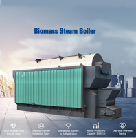 Chauffe-fluide thermique industriel / Chaudière à huile thermique Pièce de chaudière à huile usagée Chaudière à vapeur 1000 kg 2 tonnes