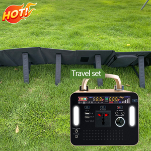 Chất lượng cao di động gấp Bảng điều khiển năng lượng mặt trời 100W 120W không thấm nước Monocrystalline silicon với pin lithium ion MPPT điều khiển - Product Image 2