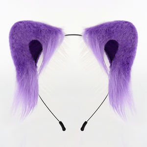 Nouvel arrivage d'<span class=keywords><strong>accessoires</strong></span> de cosplay en peluche douce en fourrure de renard oreille de chat <span class=keywords><strong>accessoires</strong></span> de cheveux de cosplay oreille de chat adulte bandeau - Product Image 4