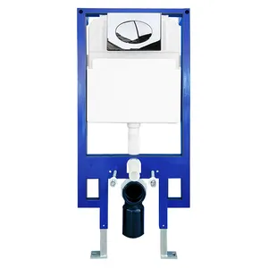 Wall Hung Toilet Installation System Concealed Flush Toilet Cistern With Frame