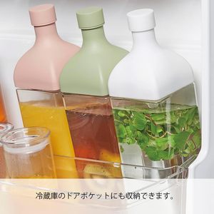 ขวดชาเย็นฮาริโอ้ คา-คู 1200 มล. สีเขียวสโมคกี้ พร้อมกรอง ดื่มได้ทันที - Product Image 3