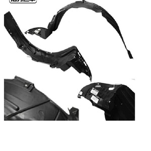 Garde-boue pour Honda Accord 74151-TA0-A01 ABS noir, protection contre la poussière des roues, pièces de rechange - Product Image 1