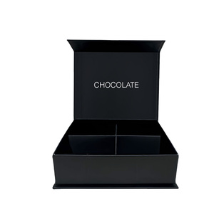 Bán buôn cao cấp sang trọng sô cô la Hộp quà tặng ngày Valentine tùy chỉnh thân thiện với môi cứng nhắc bao bì giấy dập nổi miếng bọt biển - Product Image 6