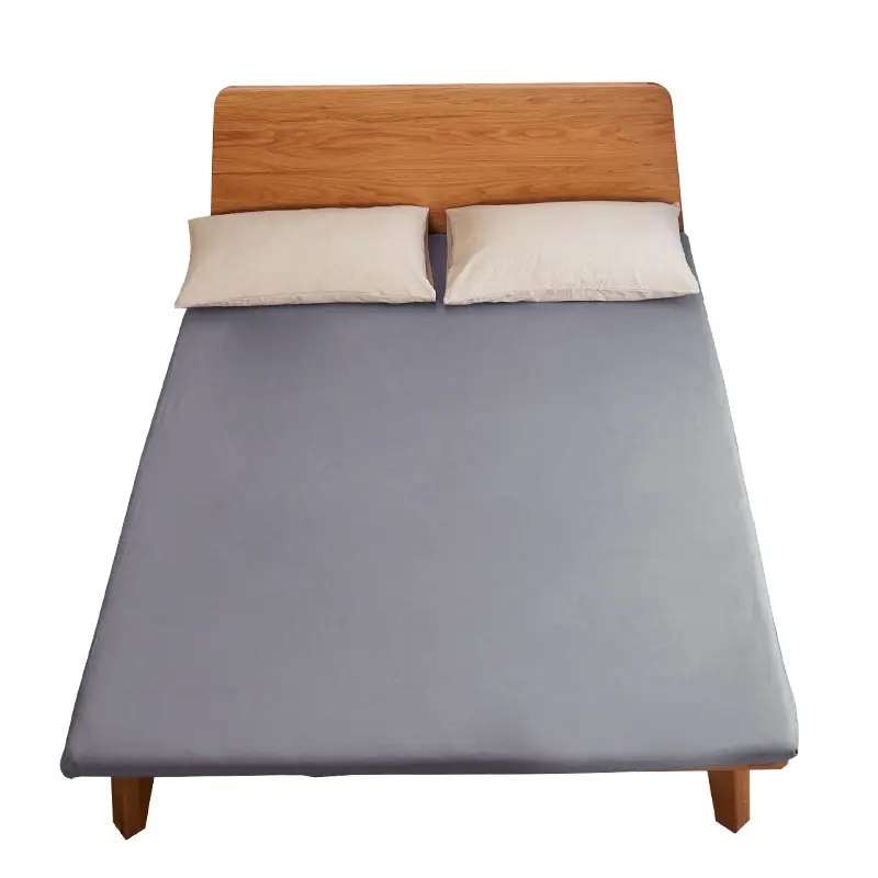 King/twin/queen size cama tamanho duplo capa de colchão soild design plain color zipper capa do colchão