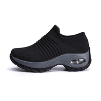 Chaussures décontractées pour femmes 2026 : Confort toute la journée, baskets à enfiler avec coussin d'air et plateforme pour la marche et l'entraînement en extérieur