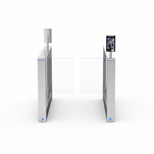 Puerta de reconocimiento facial de alta gama con aleación de aluminio y reconocimiento de venas de la palma de la mano de alta calidad - Product Image 6