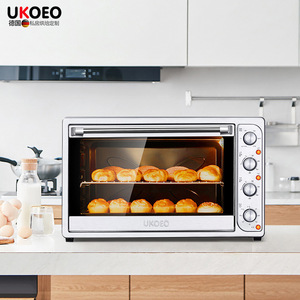 Ukoeo Electric <b>Oven</b> 100L Large Capacity Baking <b>Oven</b> With <b>Knob</b> Control For Bakery Use - Product Image 3